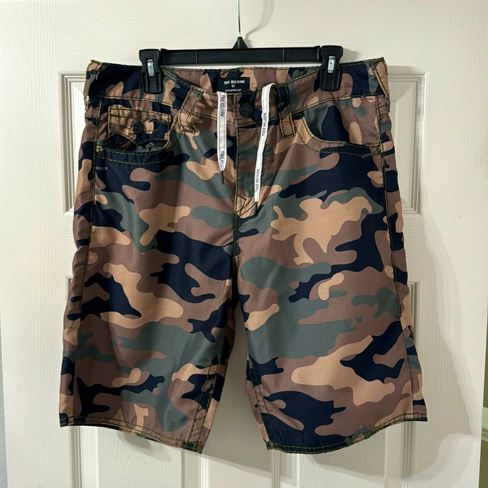 True Religion swim trunks